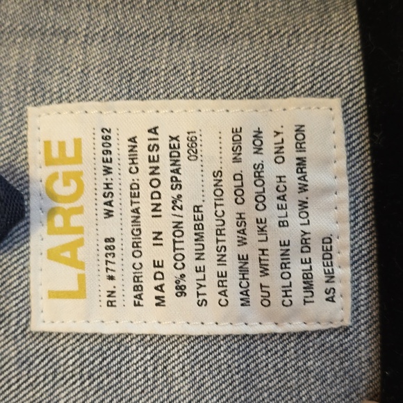 J. Crew denim Jacket - Picture 3 of 5